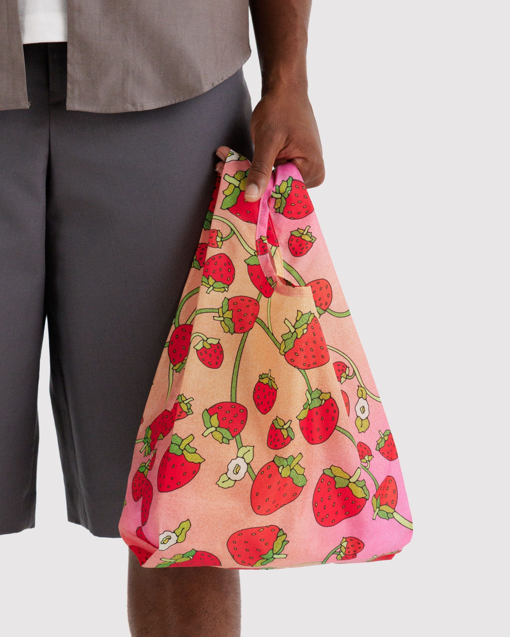 Baby Baggu in Strawberry Blossom for Colorful Daily Shopping