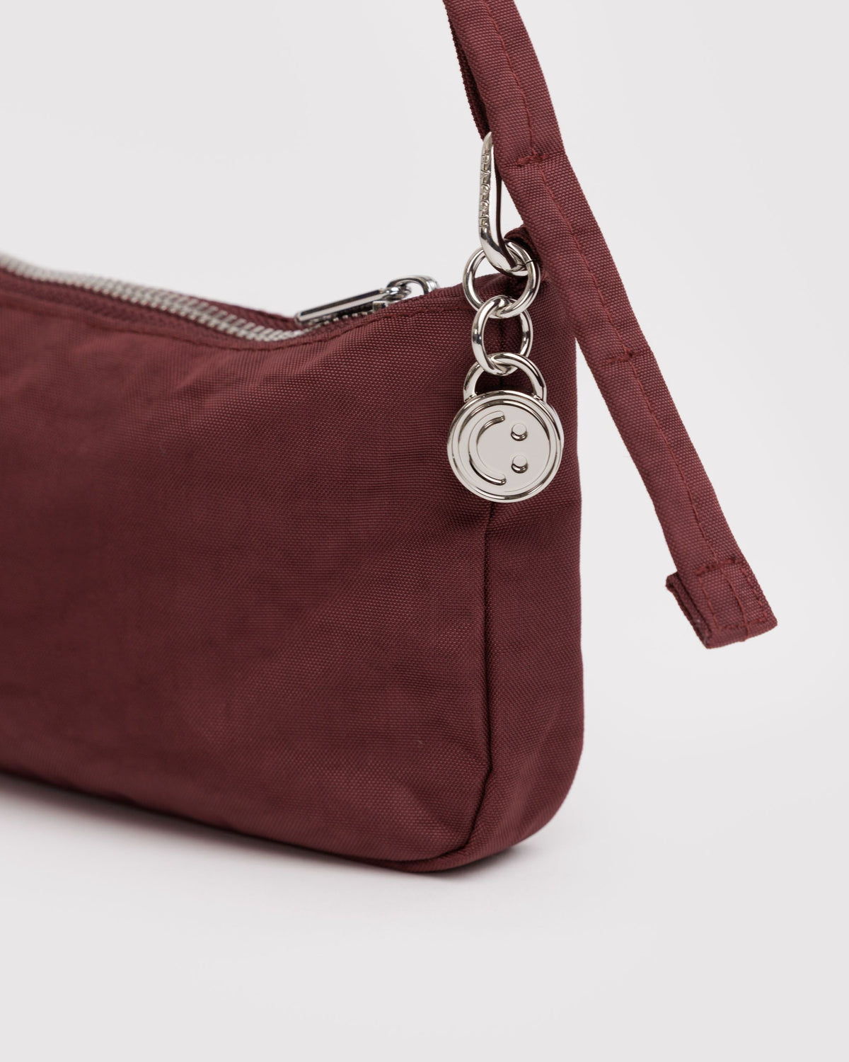 Nylon Pochette - Sale in Mahogany for Comfortable Crossbody Style