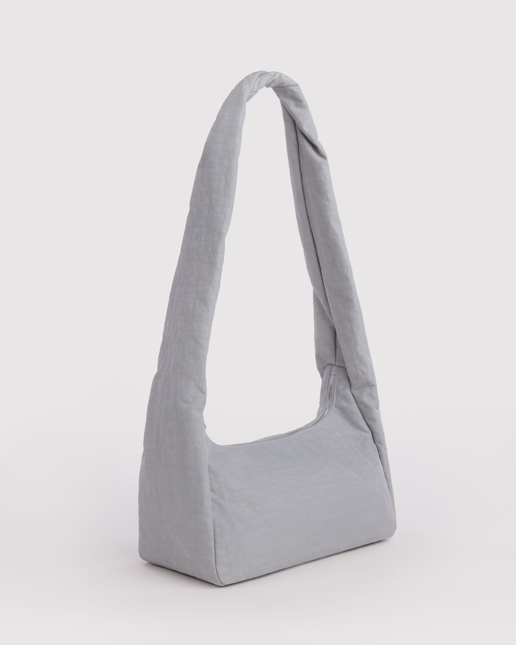 Nylon Meringue Bag in Fog for Comfortable Crossbody Style