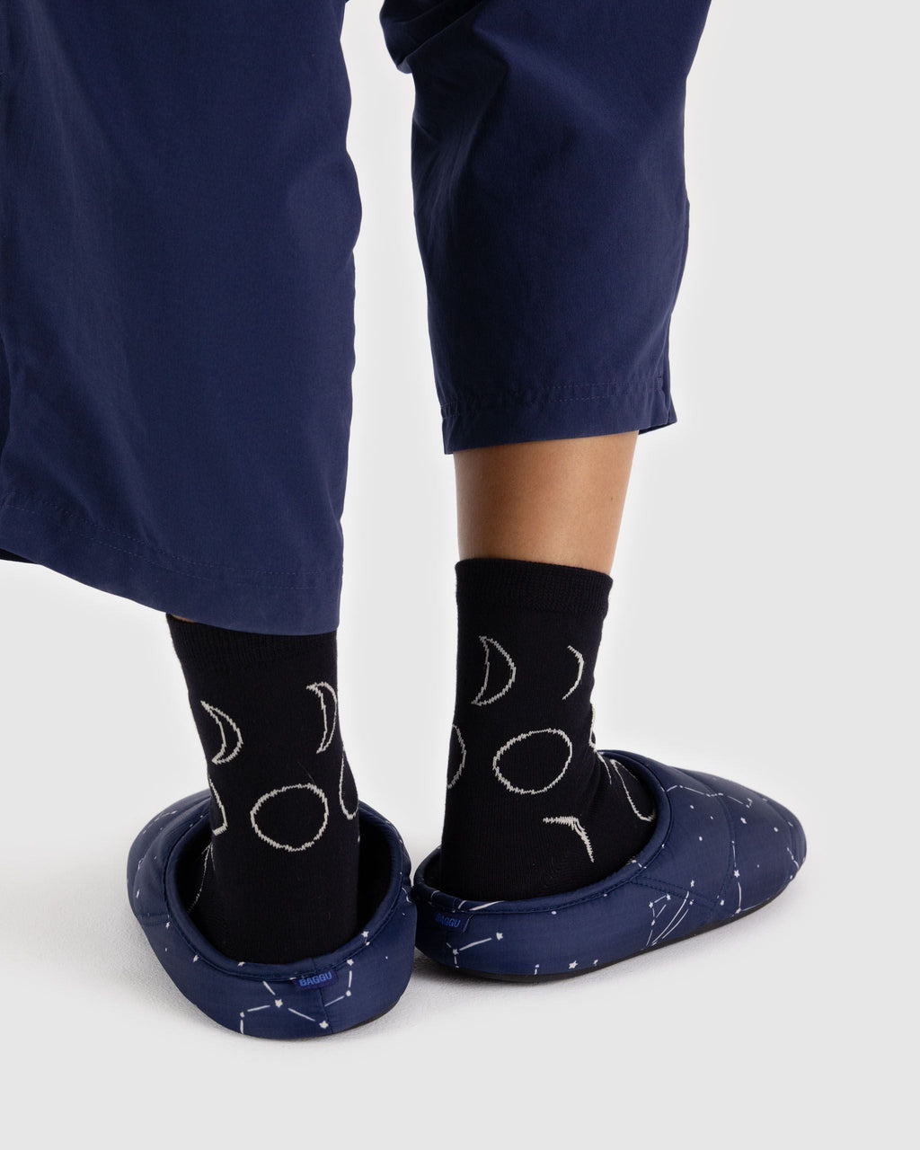 Puffy Slipper in Constellation Midnight for Relaxed At Home Style
