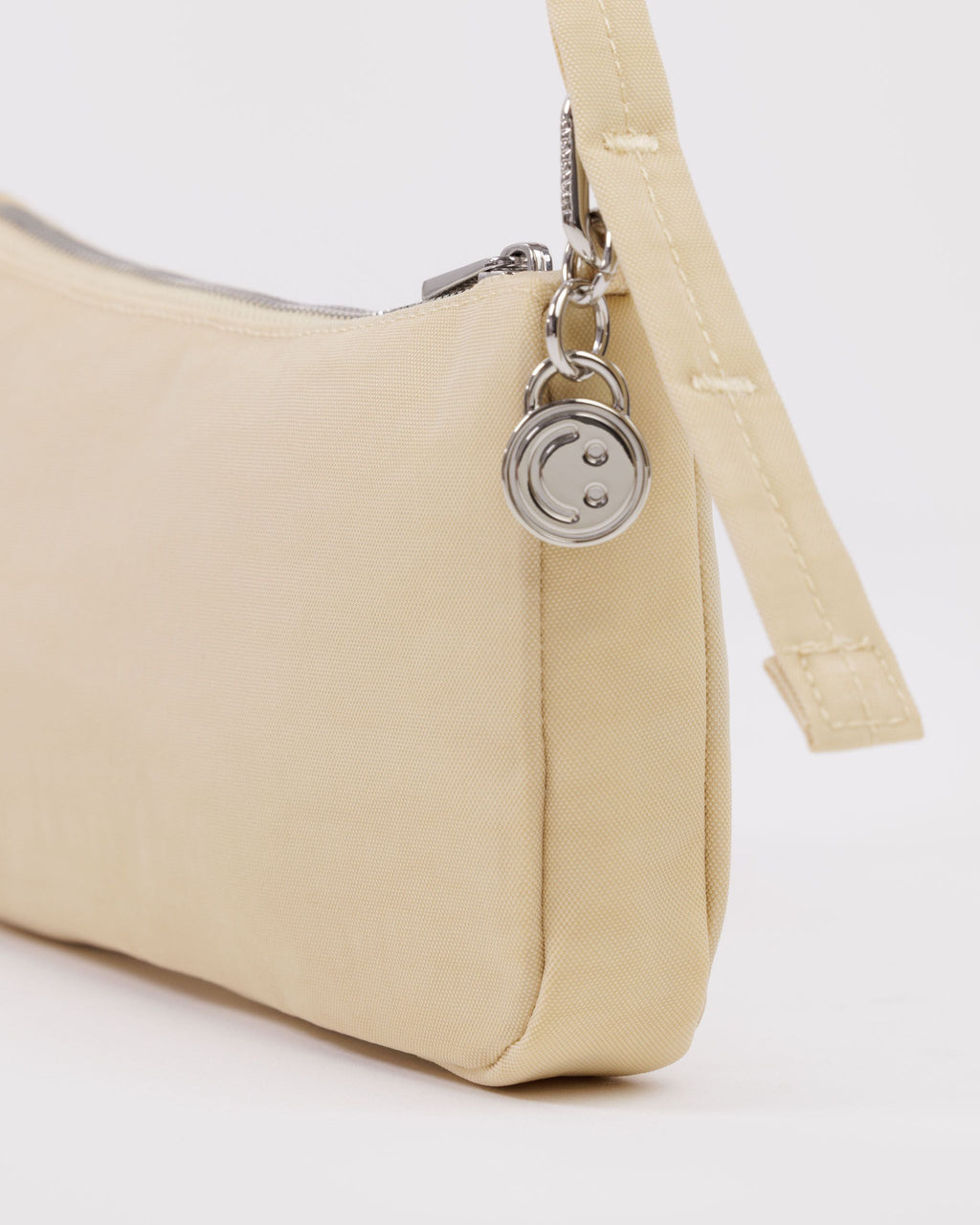 Nylon Pochette - Sale in Custard for Comfortable Crossbody Style