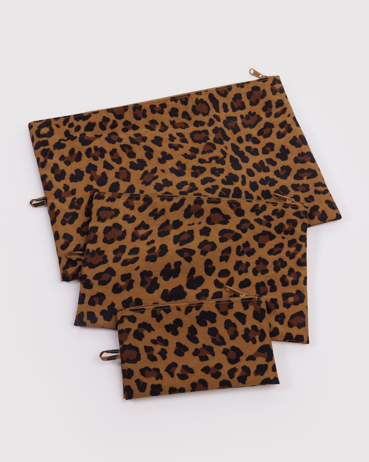 Go Pouch Set in Leopard for Practical Everyday Organizer