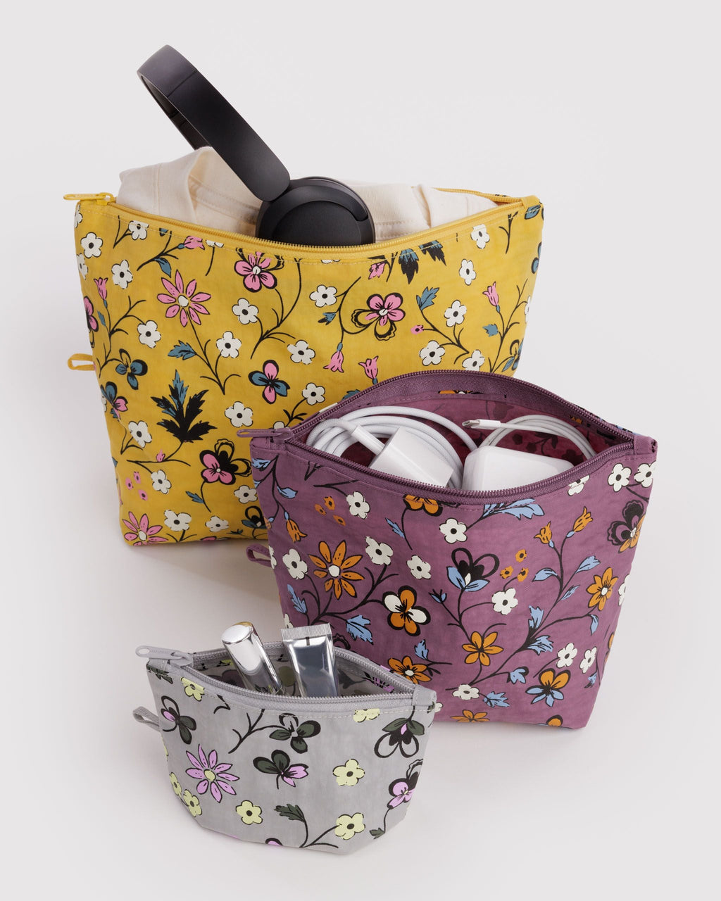 Go Pouch Set in Wildwood Mix for Practical Everyday Organizer