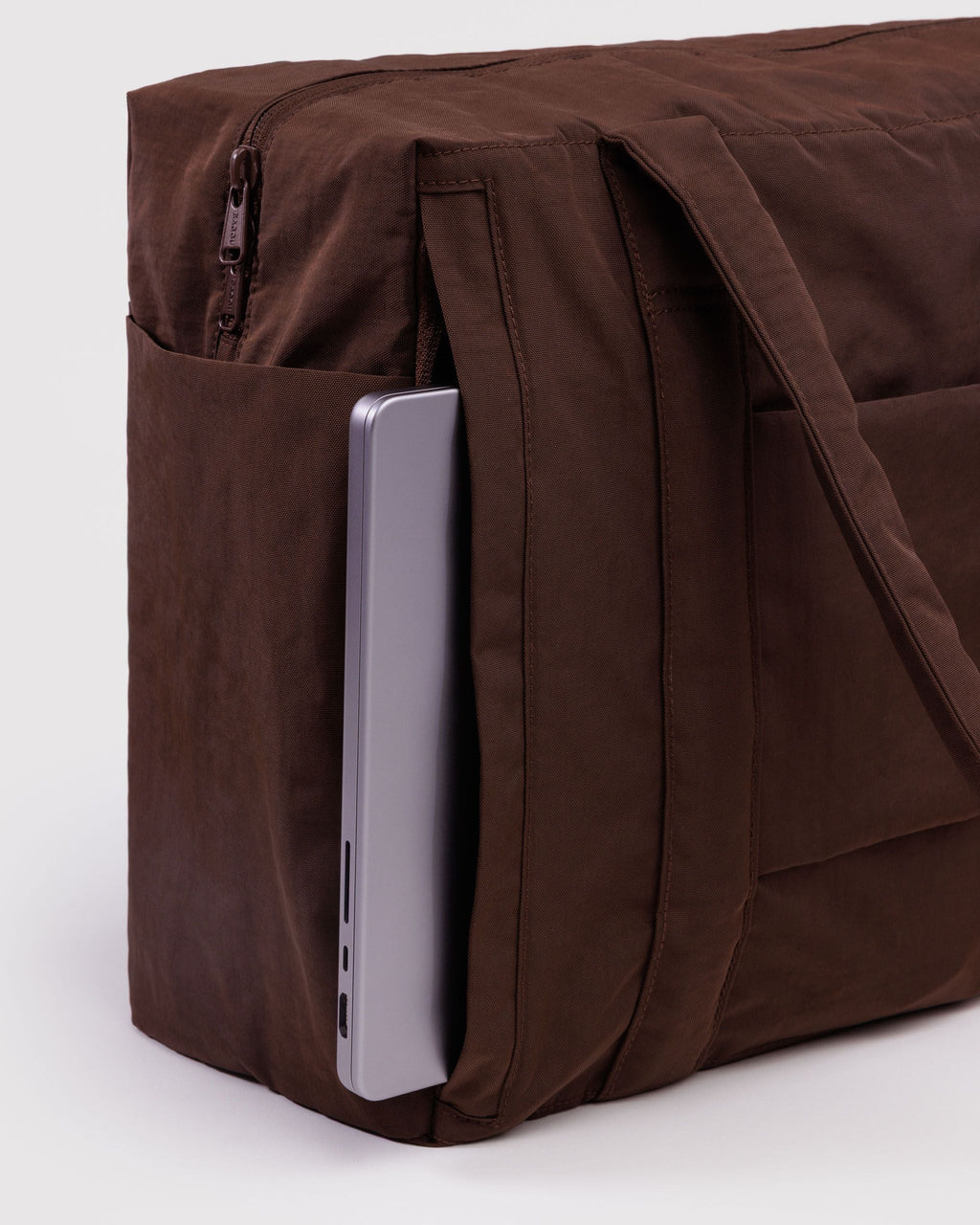 Small Cloud Carry-On in Coffee for Flexible Weekend Travel