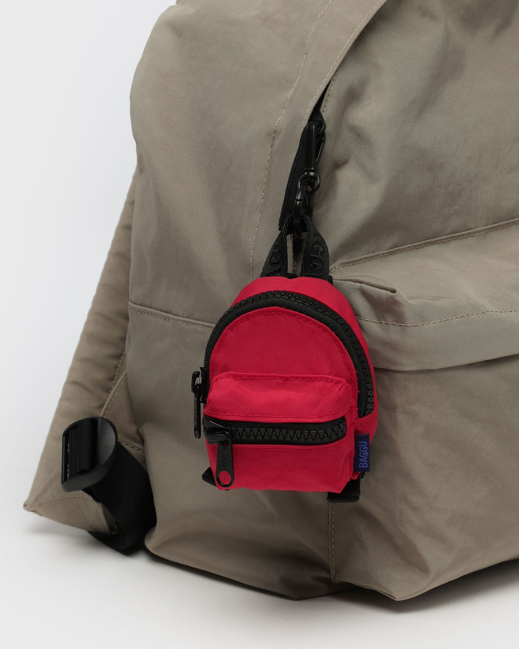Backpack Charm in Candy Apple for Fun Personal Accent