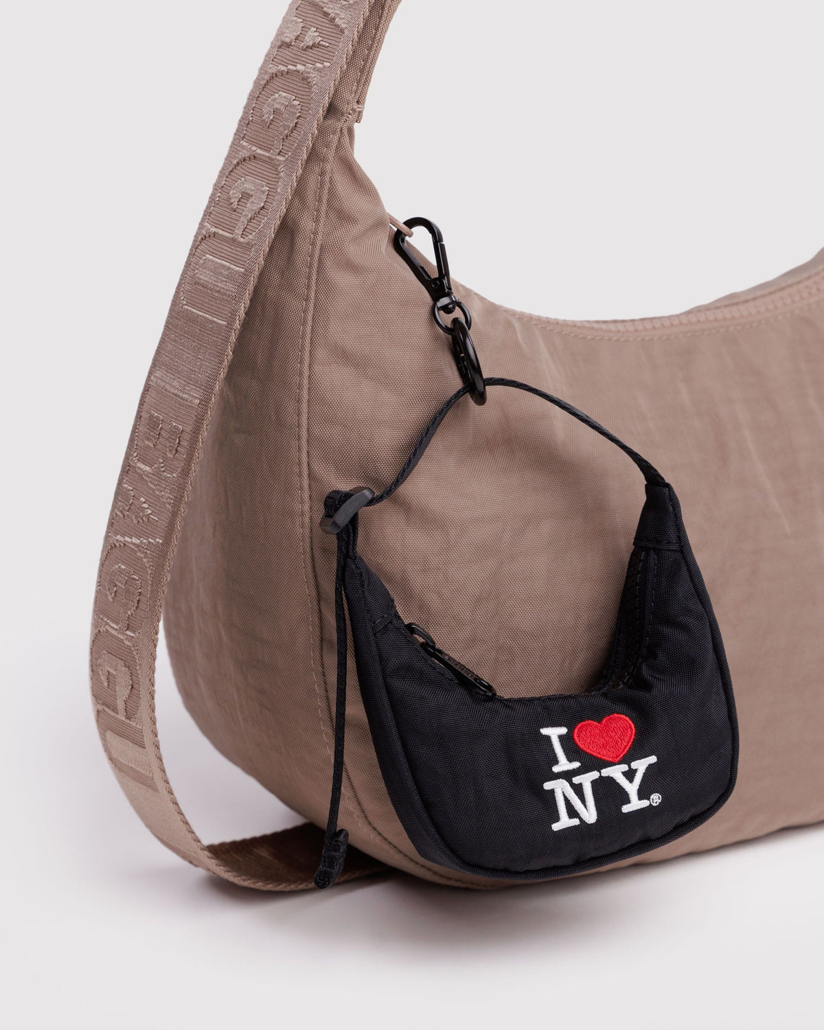 Crescent Bag Charm in I Love NY for Fun Personal Accent