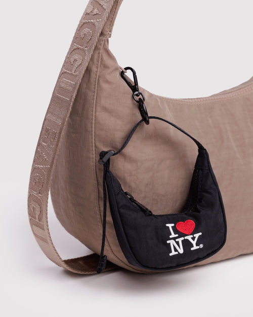 Crescent Bag Charm in I Love NY for Fun Personal Accent