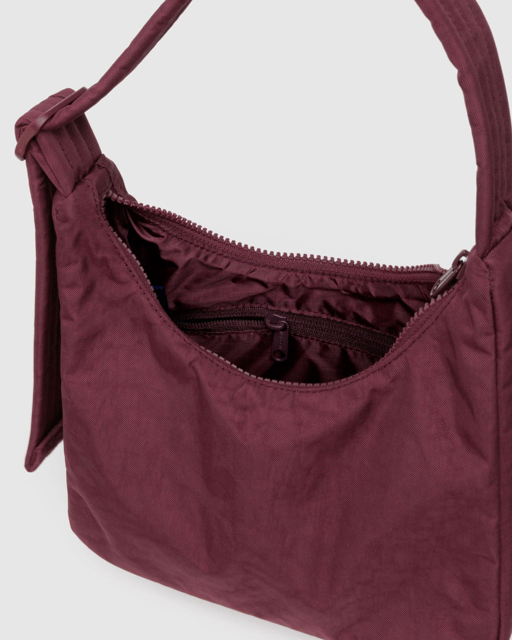 Mini Nylon Shoulder Bag - Sale in Mahogany - Practical Use