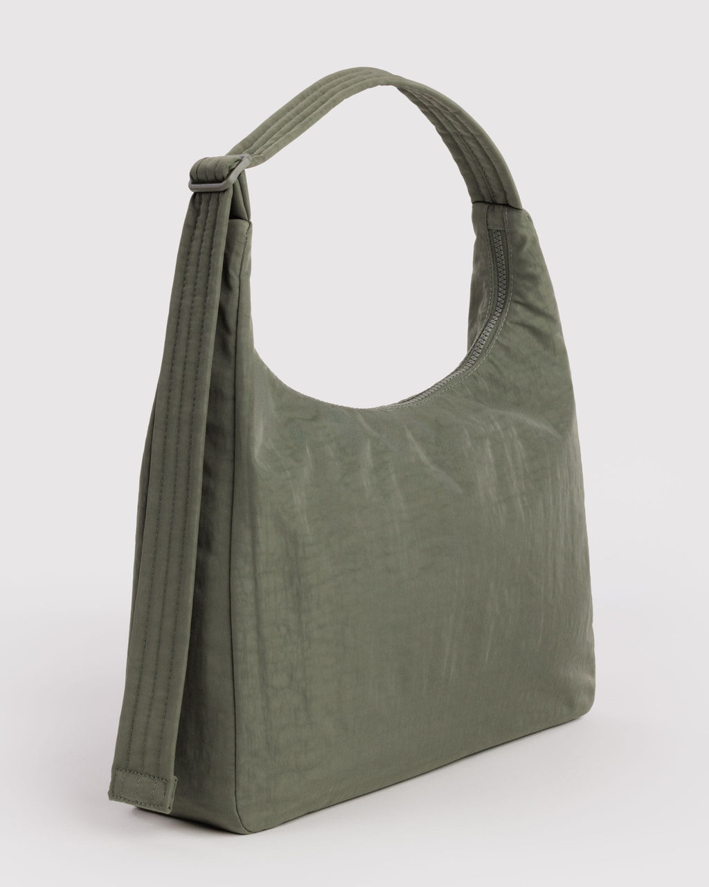 Nylon Shoulder Bag in Caper for Comfortable Crossbody Style