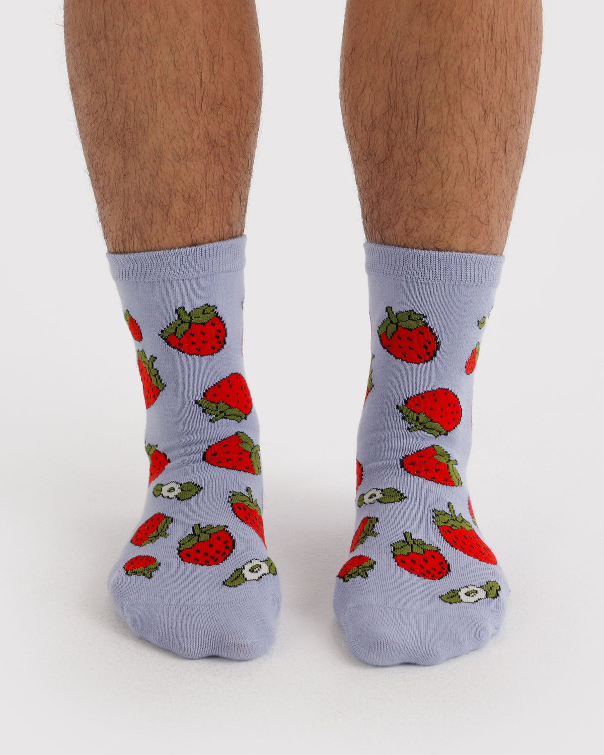 Crew Sock in Strawberry Blossom for Colorful Everyday Comfort